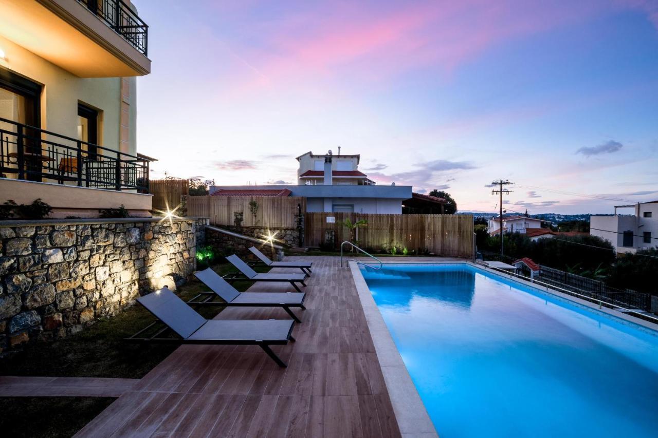 Siena Pool Villa Koskinou  المظهر الخارجي الصورة